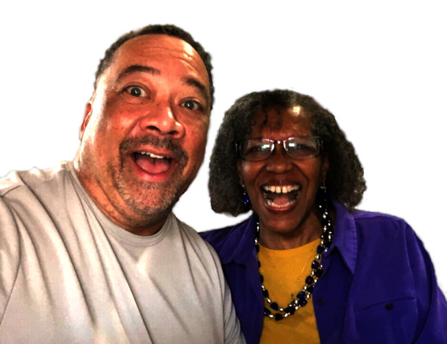 Guy Colston (COO) and Deborah Pair Chandler (CEO) celebrating winning the Comcast RISE Grant